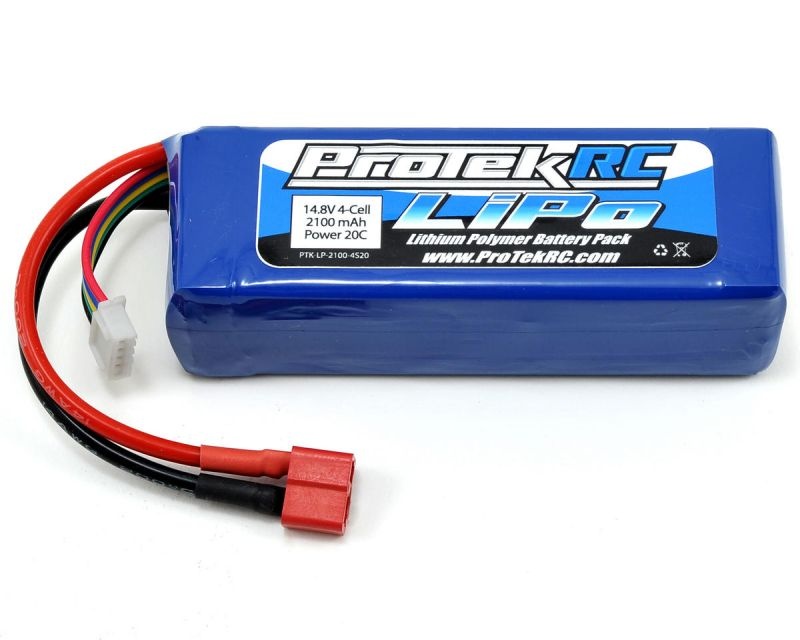 ProTek RC 4S LiPo 20C Batterie Pack (Starter Box) (14.8V/2100mAh)