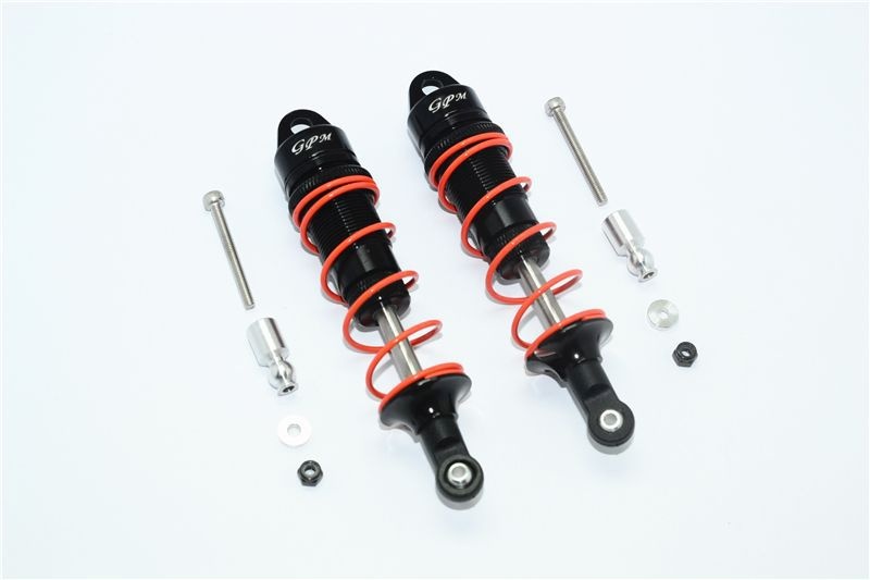 GPM Alu Dämpfer vorn 100mm schwarz ARRMA Senton, Typhon 6s MAS100FBKORBEB
