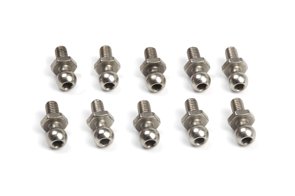 HPI Kugelkopfschrauben 4.8x12mm (10St) 161054