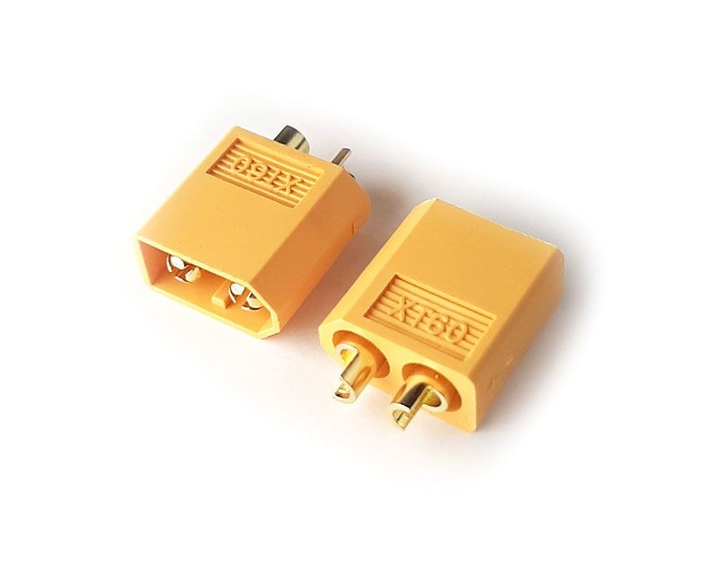 H-SPEED XT60 Stecker Männchen (2 Stück) HSPP020