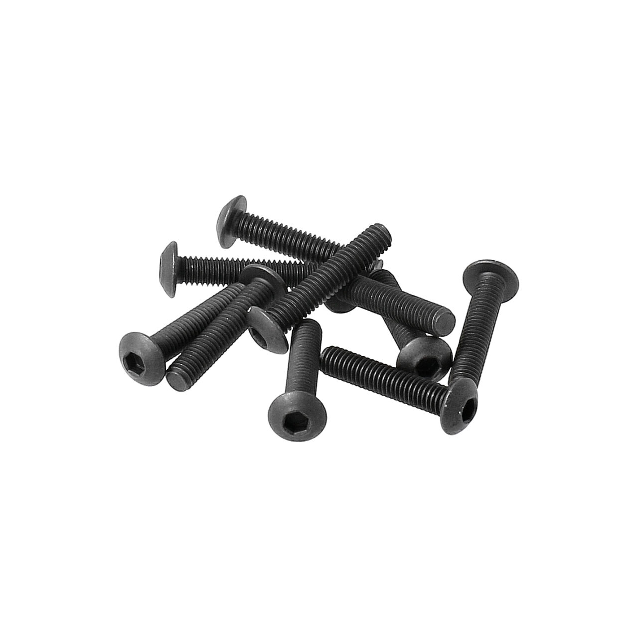 HoBao Flachkopfschraube M3x15mm (10 Stk.) 35315