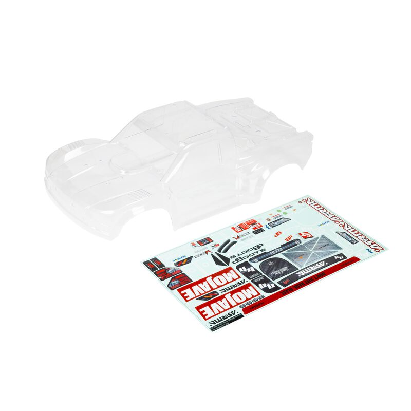 ARRMA Mojave 4S Clear Trimmed Body incl. Decals ARA406167