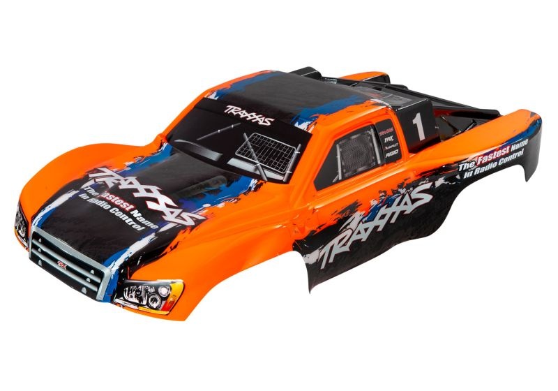 Traxxas Karo Slash 4x4, orange mit Aufkleber 5850