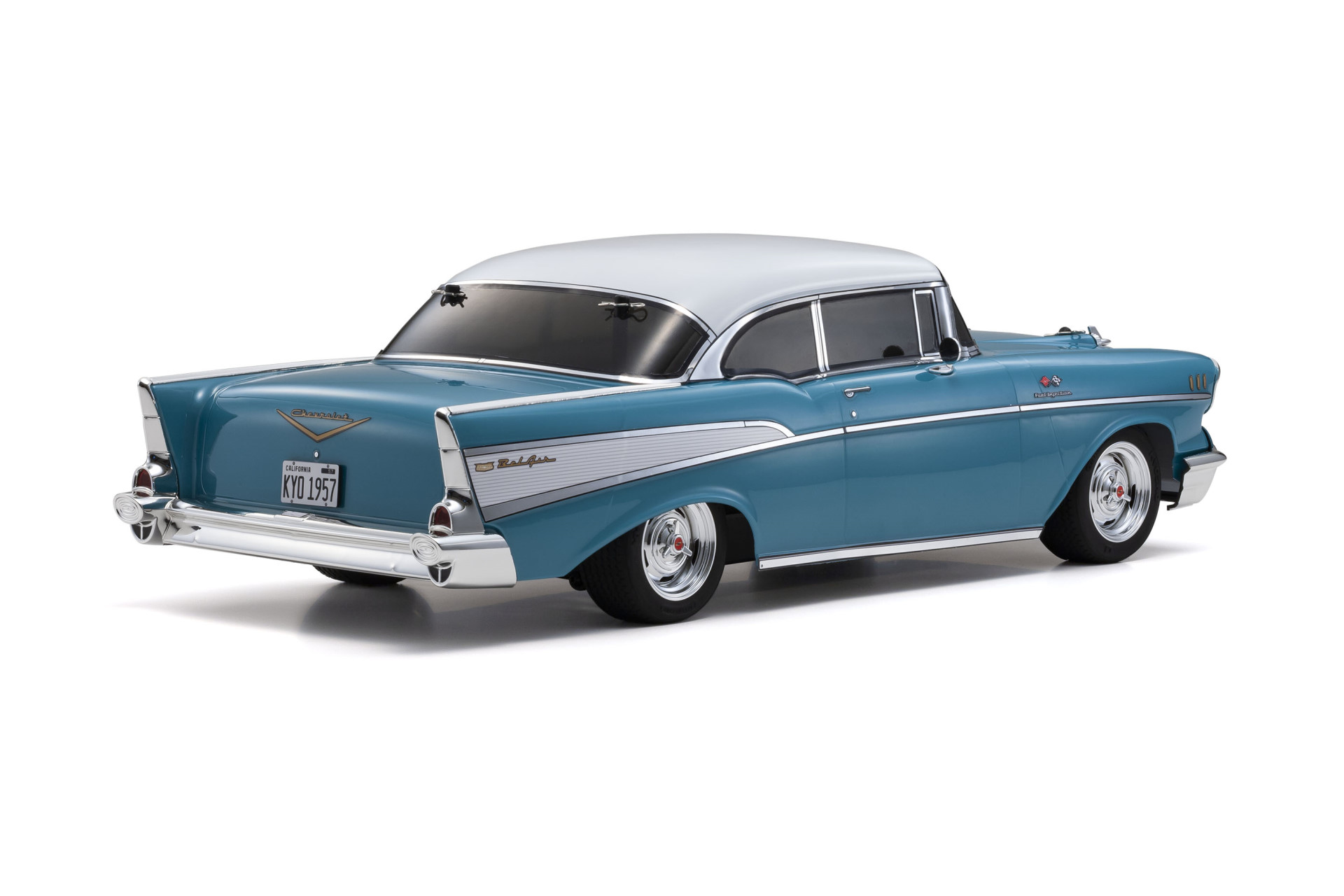 Kyosho FAZER MK2 (L) Chevy Bel Air Coupe 1957 Turquoise 1:10 Readyset 34433 - Abbildung 2