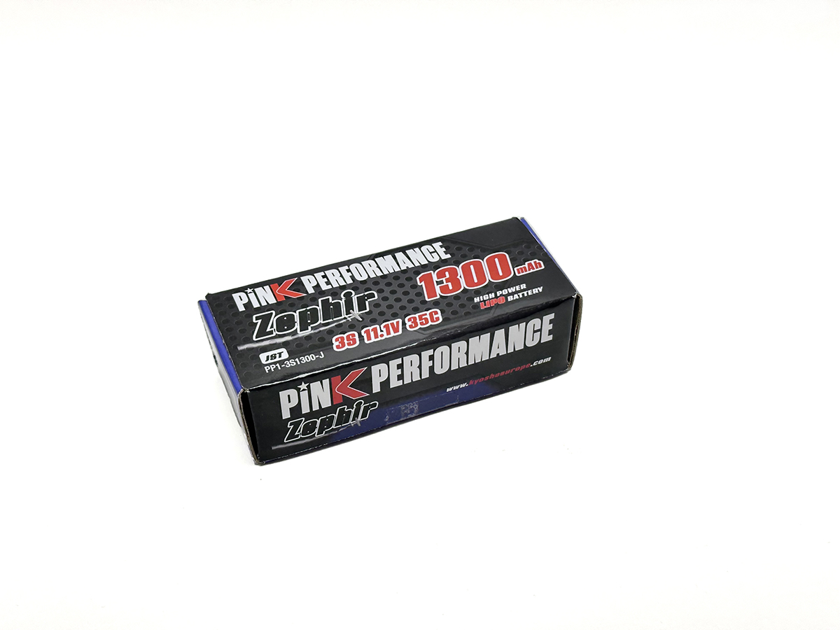Pink Performance Zephir LiPo Akku 3S 11.1V-1300-35C (JST) 72x34x24mm 106g PP1-3S1300-J
