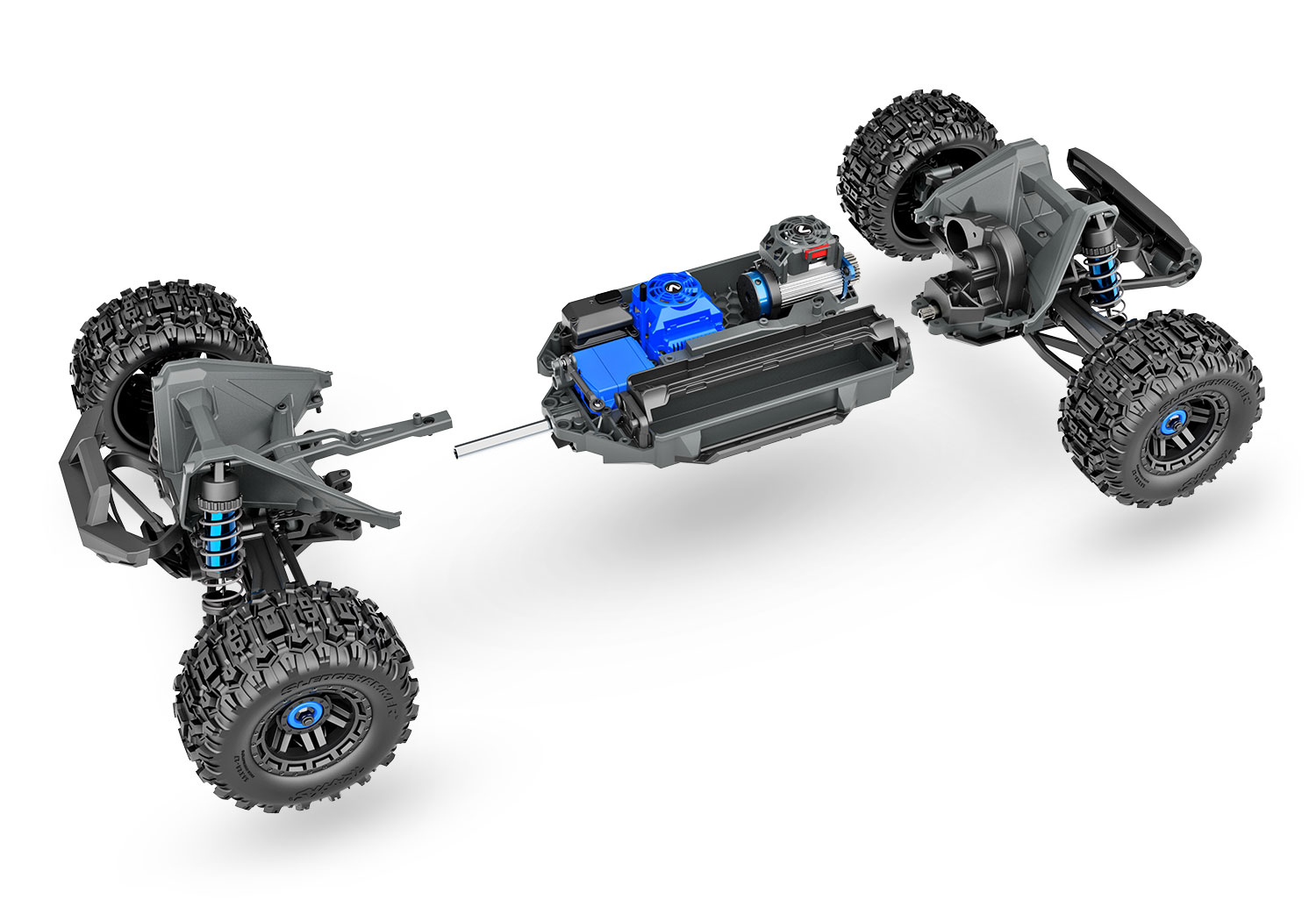 Traxxas Wide MAXX 4x4 40th Anniversary LE RTR Brushless Monstertruck ohne Akku/Lader 89086-4 - Abbildung 9
