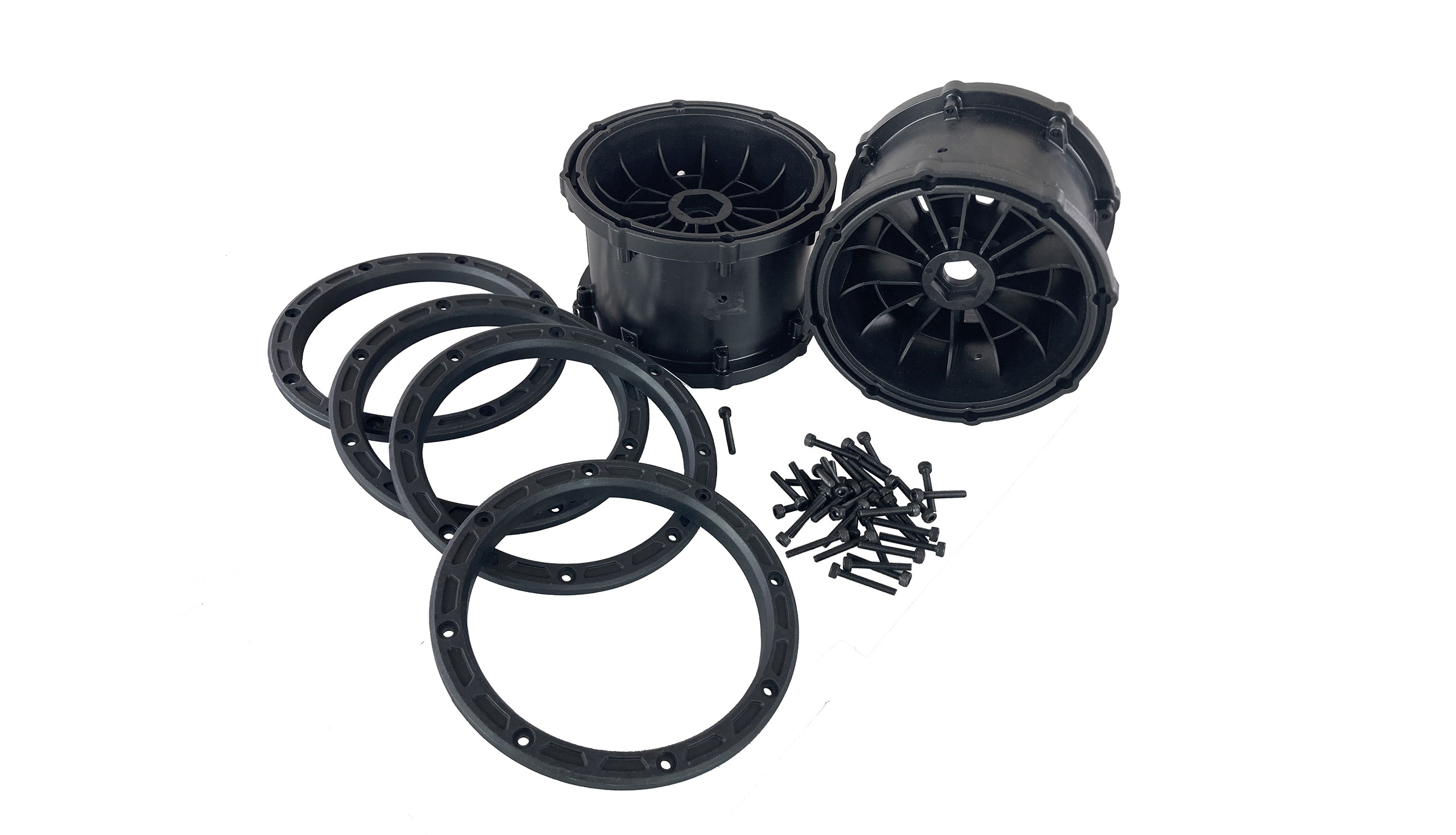 Amewi Felgen Set schwarz Mammoth, 2 Stück 22624050