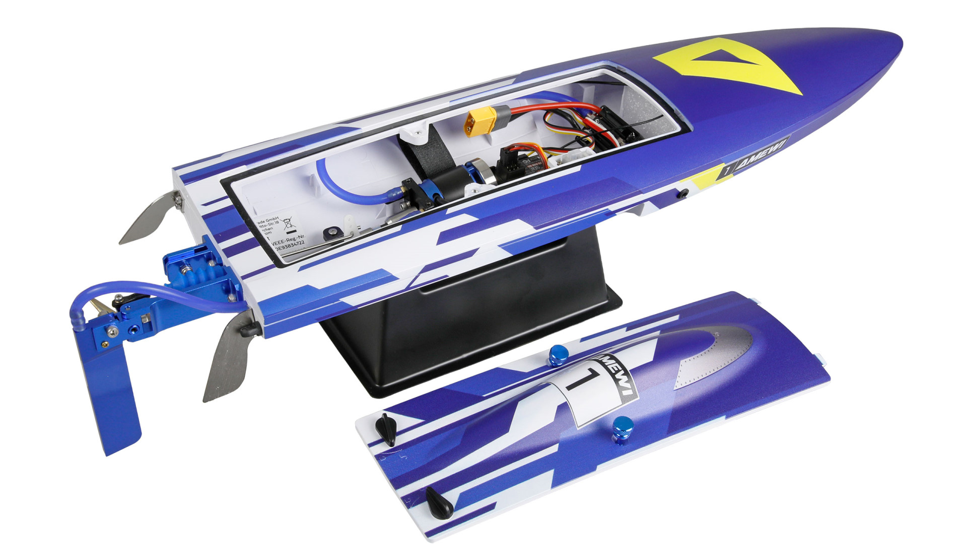 Amewi Marlin S5 Mono-Speedboot Brushless 450mm RTR 26118 - Abbildung 7