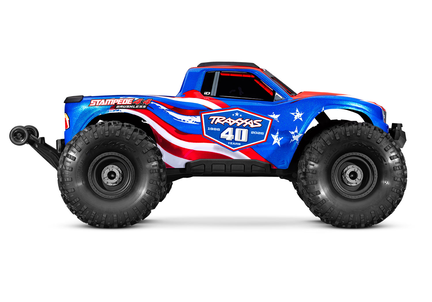 Traxxas Stampede 4x4 VX3 Brushless Monstertruck 40th Edition 1:10 RTR 67454-4 - Abbildung 3