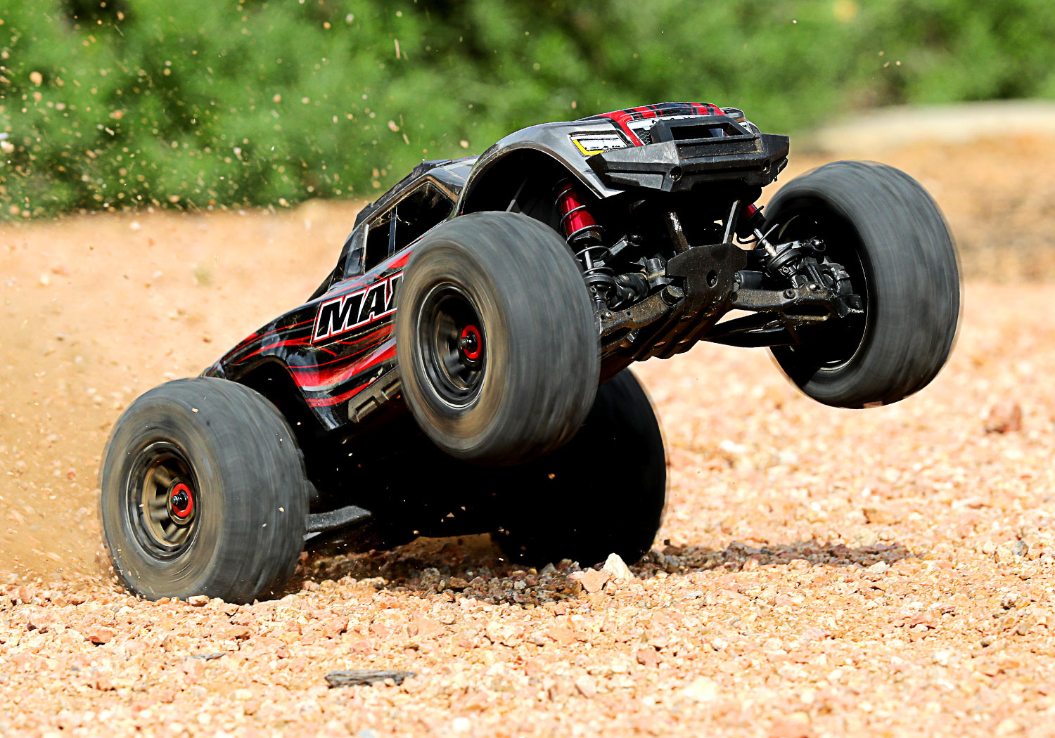 Traxxas Wide MAXX 4x4 Rot RTR VXL-4S Brushless Monstertruck ohne Akku/Lader 89086-4 - Abbildung 3