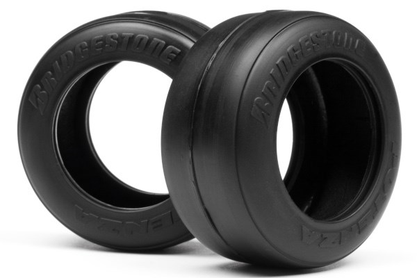 HPI Bridgestone High Grip FT01 Slick Tyre M (Front) 103016