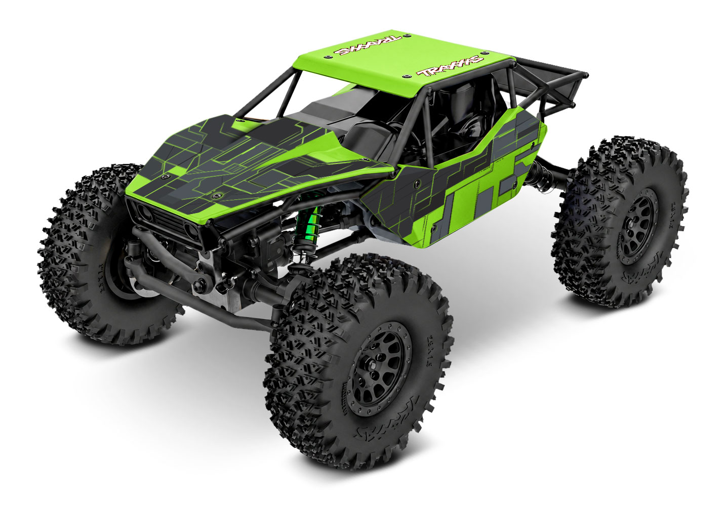 Traxxas TXC-4M Extreme Brushless Crawler 1/18 RTR grün RTR m. Akku&Lader 120074-1-GRN - Abbildung 2