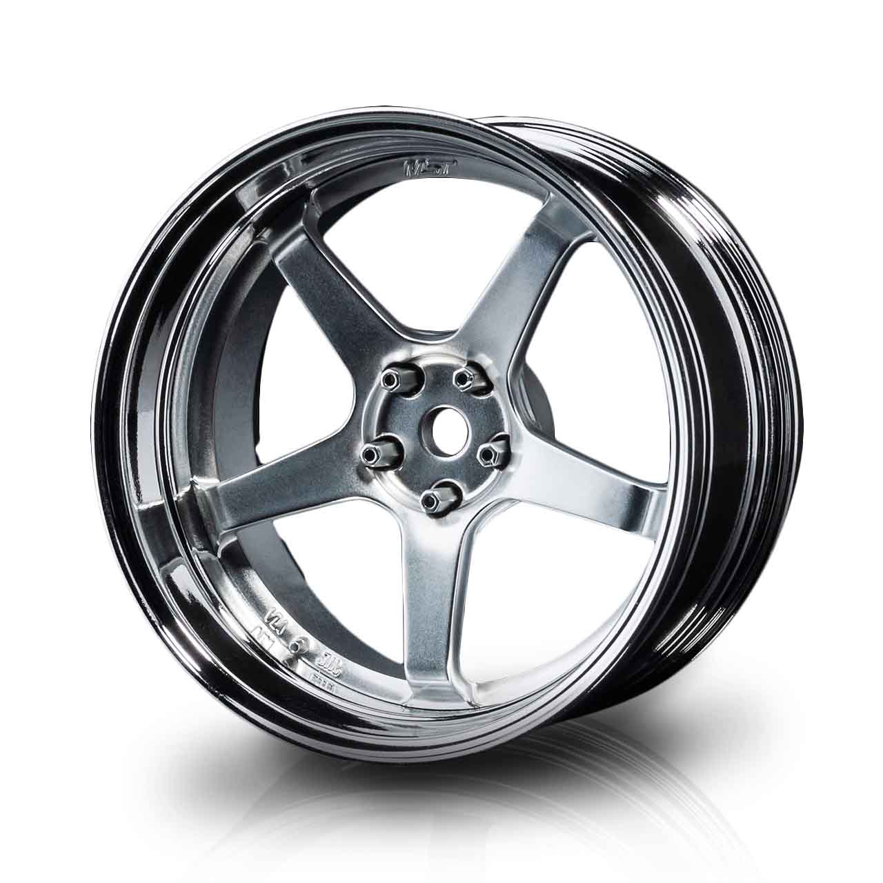 102099FS Drift Felge GT Silber-Silbermatt Offset verstellbar (4)