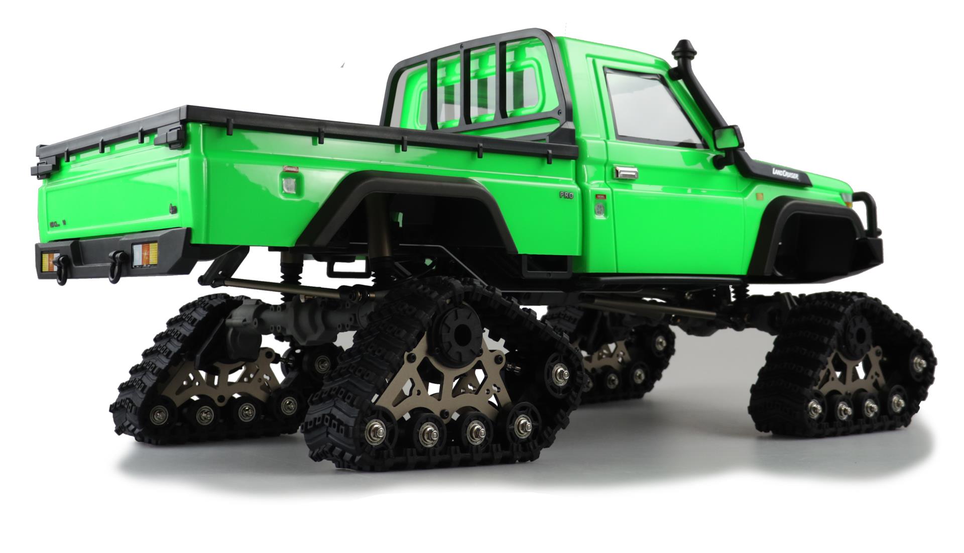 Amewi AMXRock RCX8PT Scale Crawler Pick-Up 1:8, RTR grün 22473