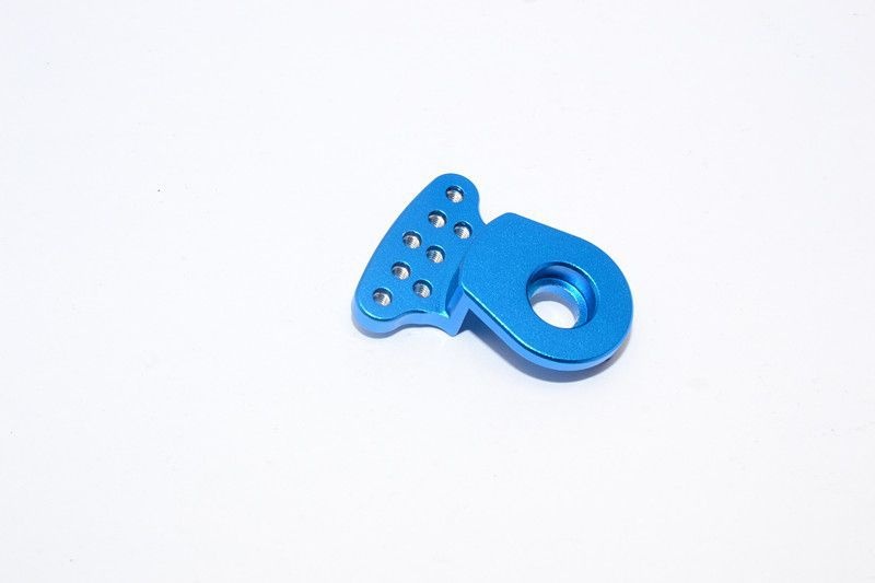 GPM Alu Servo Saver 2mm Loch blau Tamiya DT03