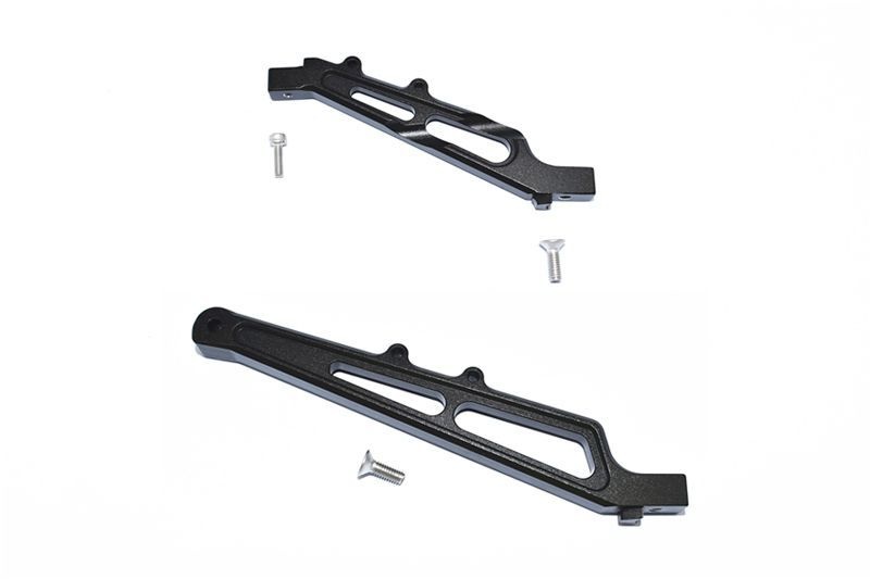 GPM Alu Chassisverstärkung v/h schwarz ARRMA Limitless, Infraction 6s MAF016FRBK