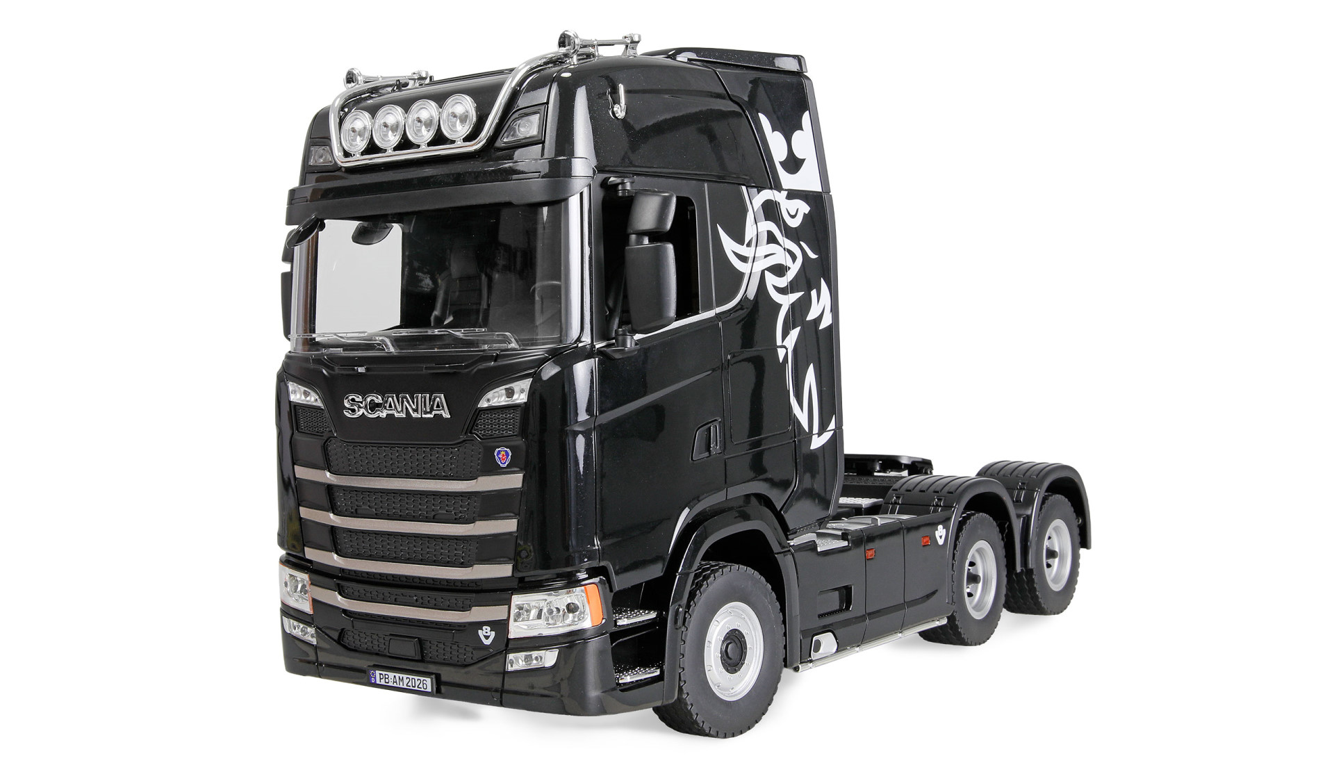 Amewi Scania 770 S Zugmaschine 6x4 1:18 RTR schwarz 22760 - Abbildung 1