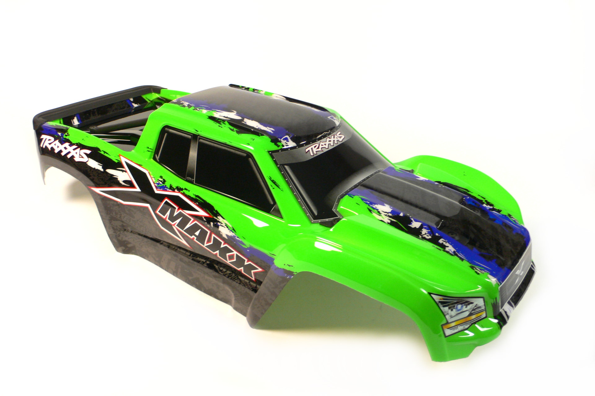 Traxxas X-MAXX Monster Truck Karosserie Grün 1:6 - Abbildung 1