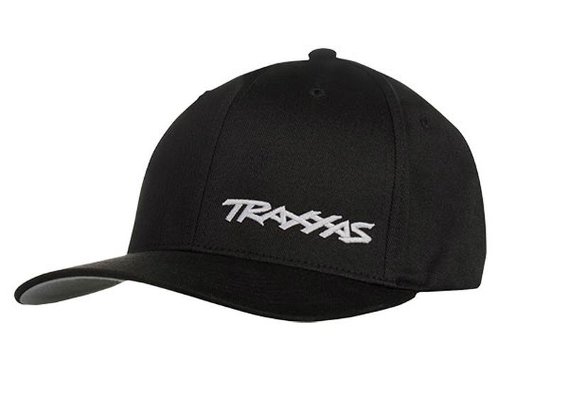 Traxxas Cap Flex Hat Curve Bill Black/White LX 1187-BLW-LXL