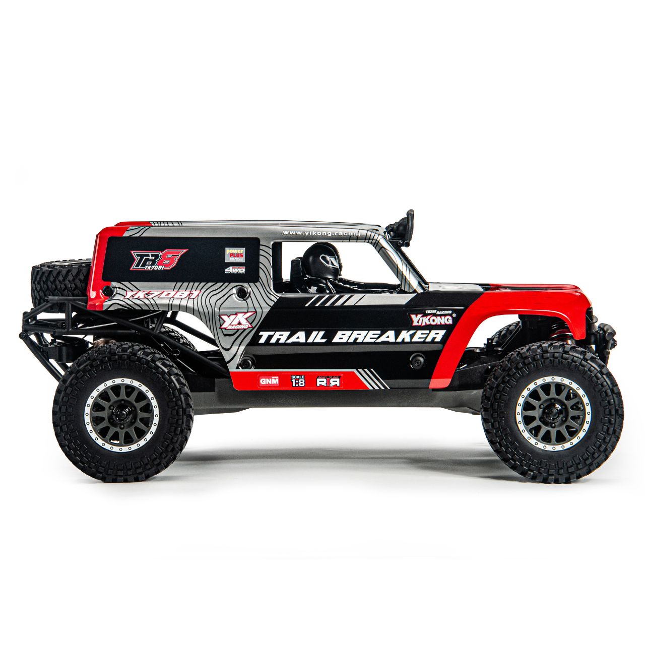 Yikong TB8 Trail Breaker 1/8 Offroad Desert Trail Truck Rot YK7081 - Abbdildung 3