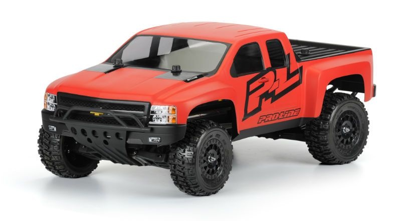 ProLine Chevy Silverado HD Clear Body for Slash and Slash 4X4 (REQU 3385-00