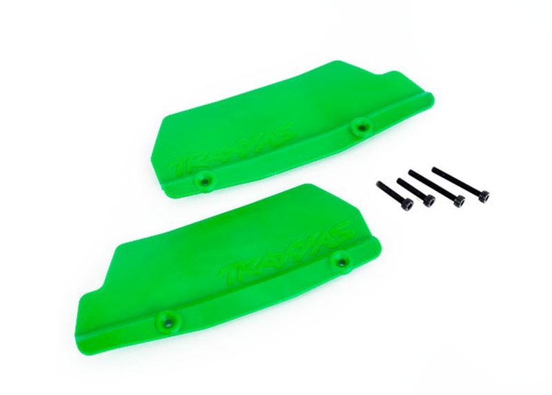 Traxxas Mud-Guards grün l/r + Schrauben 9519G