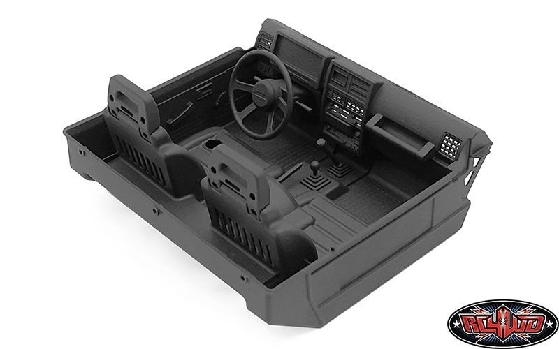 RC4WD Detaillierte Innenkabine schwarz VVV-C5001