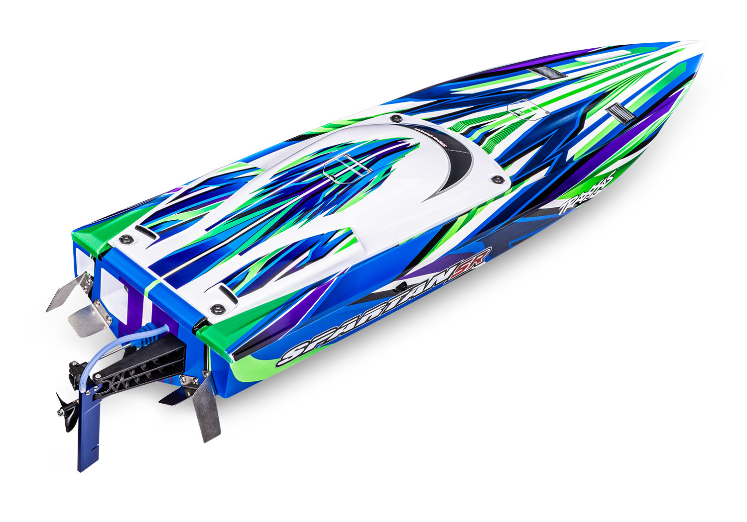 Traxxas SPARTAN SR Grün Brushless 36 Zoll Rennboot 103076-4 - Abbildung 6