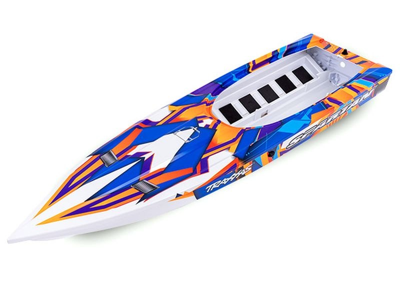 Traxxas Rumpf Spartan orange Grafik (kpl. montiert) 5737T