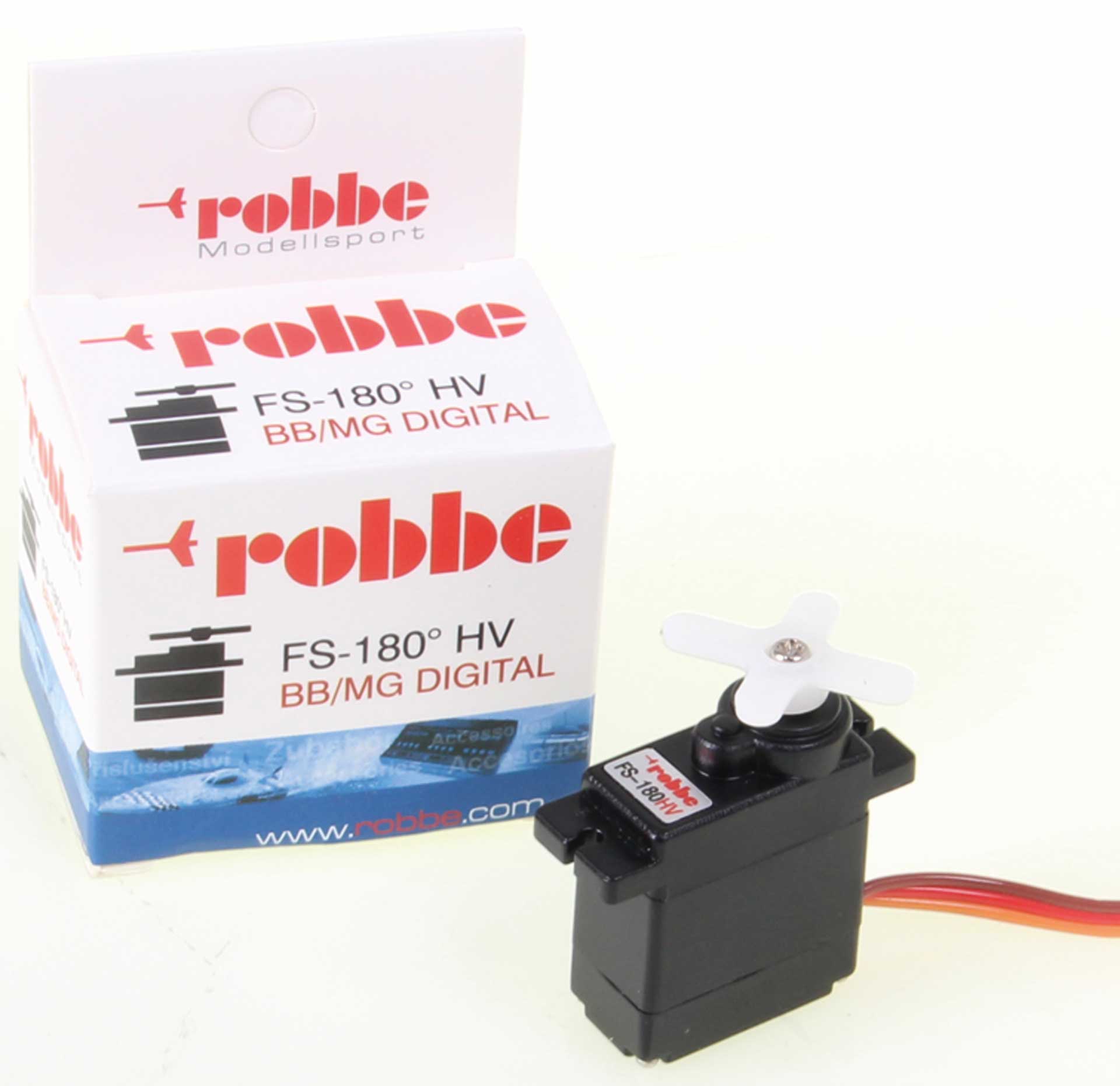 Robbe FS 180+ BB MG HV DIGITAL SERVO 180° FÜR (auch für SONDERFUNKTIONEN), mit Softstart 9118