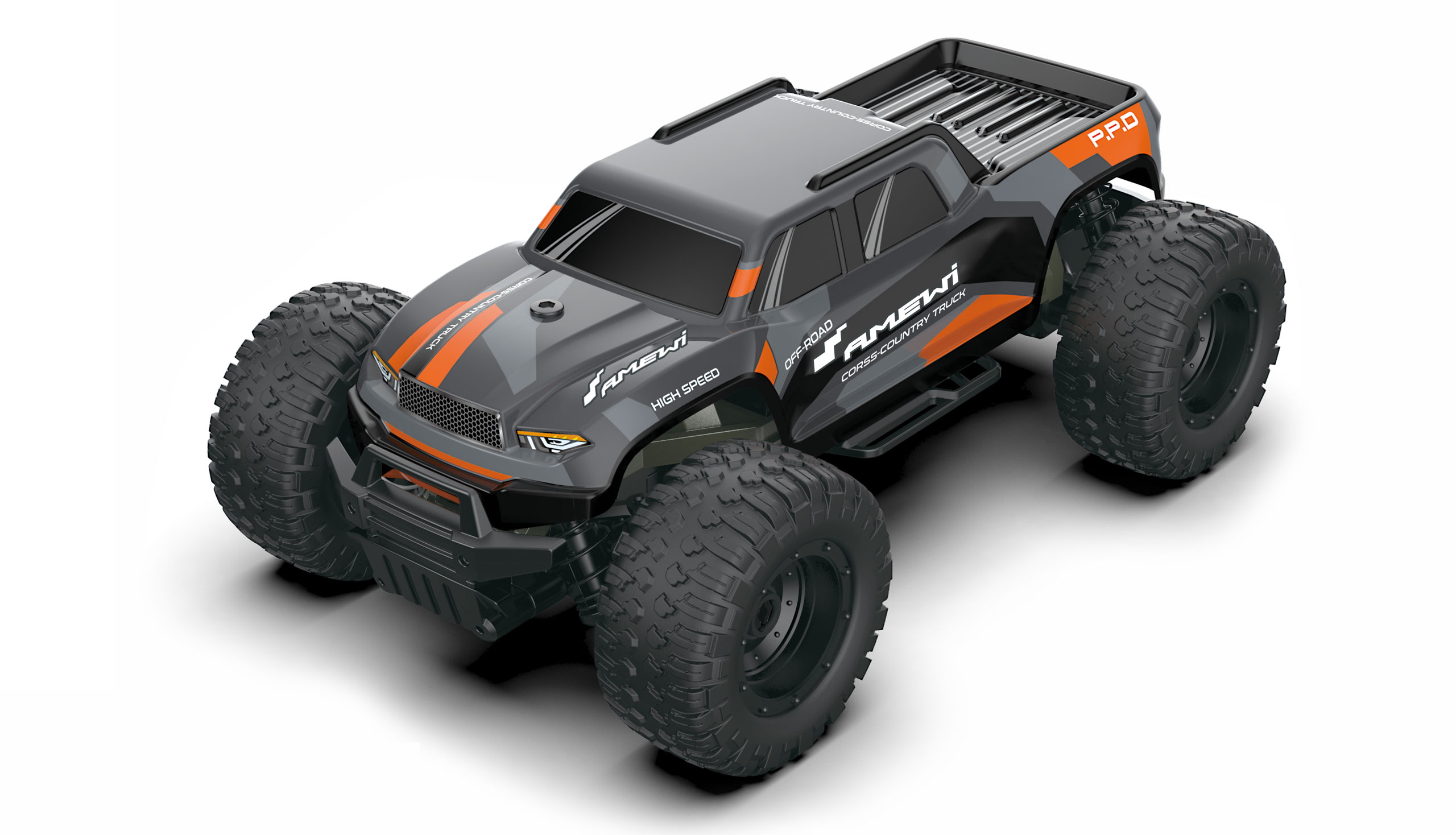 Amewi CoolRC DIY Crush Monster Truck 2WD 1:18 Bausatz 22582