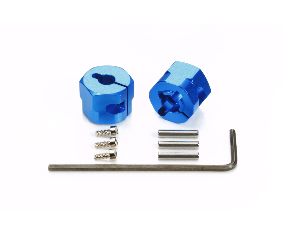 Tamiya 54610 TAMIYA Alu 12mm Felgenmit. 9mm Klemm (2) 300054610