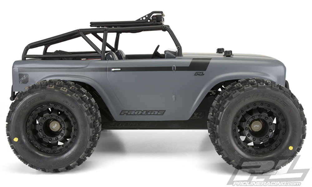 ProLine Ambush Clear Body with Ridge-Line Trail Cage for PRO-MT 4x4 & Stampede 4x4 3504-00