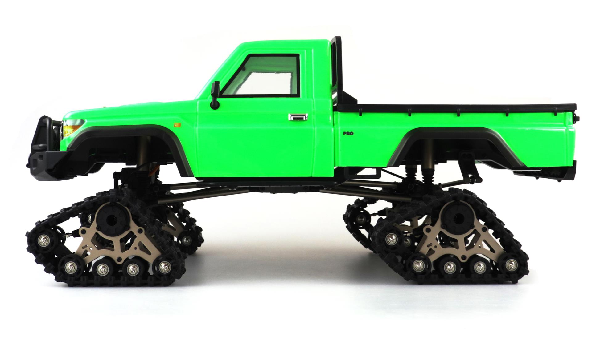 Amewi AMXRock RCX8PT Scale Crawler Pick-Up 1:8, RTR grün 22473