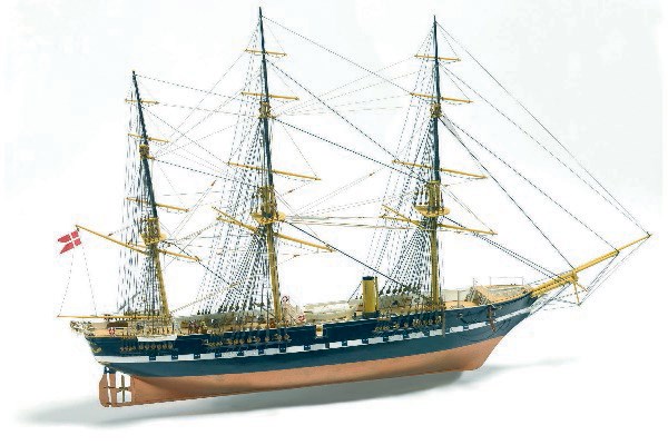 Billing Boats 1:100 Fregatten Jylland Limited Edition Holzrumpf 01-LE-5003