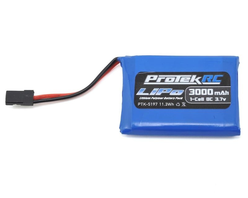 ProTek RC 1S LiPo Sender Batterie (Sanwa M17/MT-44/MT-5) (3.7V/3000mAh)