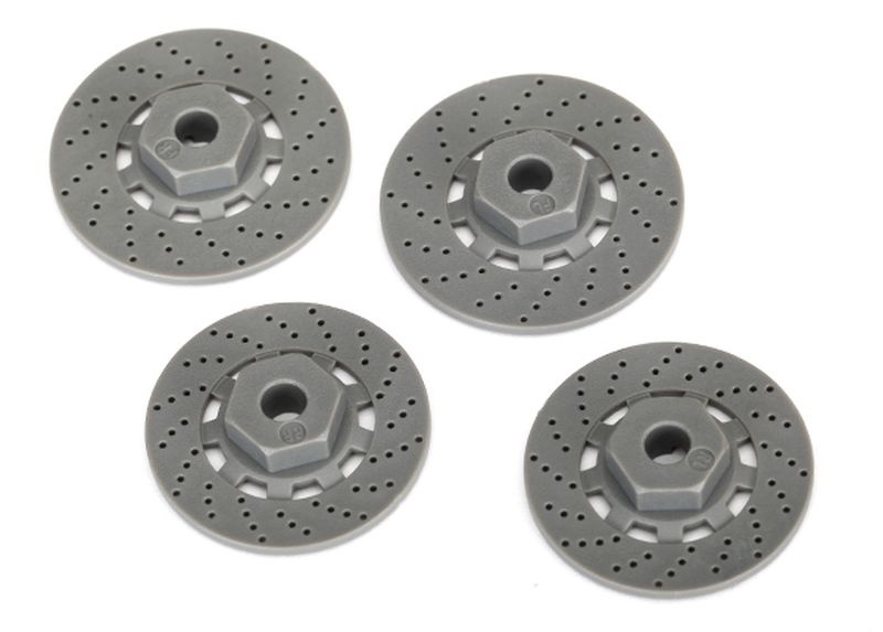 Traxxas Radmitnehmer Sechskant, Bremsscheiben-Design (4) 8356 - Abbildung 1