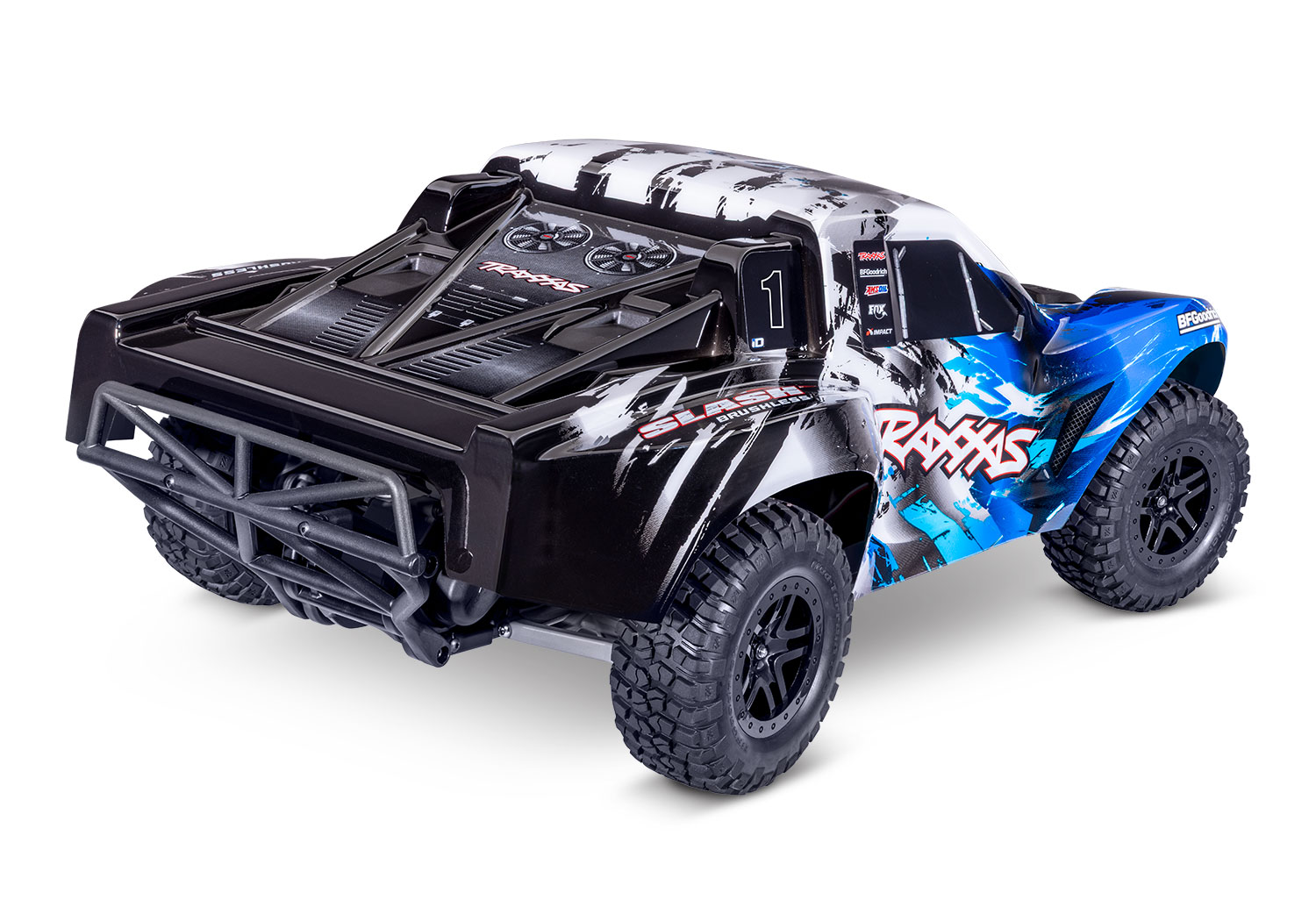 Traxxas Slash 2WD VX3 Brushless Short-Course Blau 1/10 RTR 58434-4 - Abbildung 4