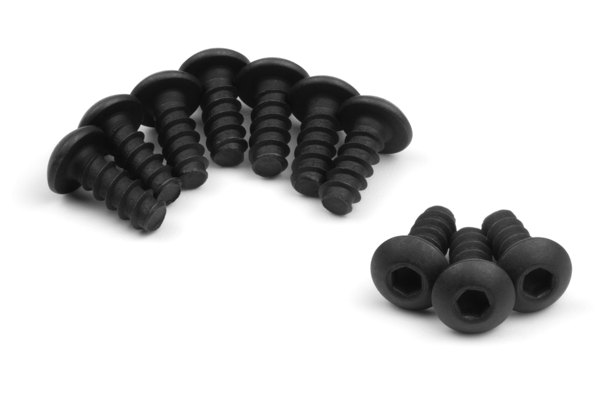 HPI Rundkopfschraube Innensechskant M4x10mm (10 St.) HP160598