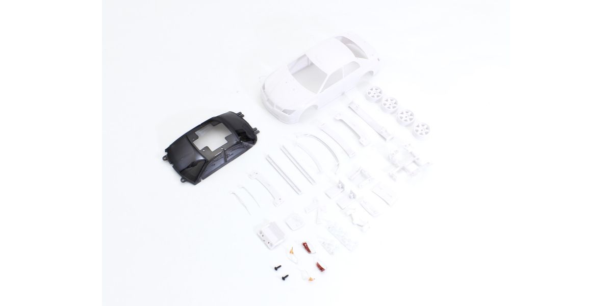 Kyosho Karosserie Subaru Impreza WRX  Mini-Z + Felgen 4WD Ohne Lackierung MZN205