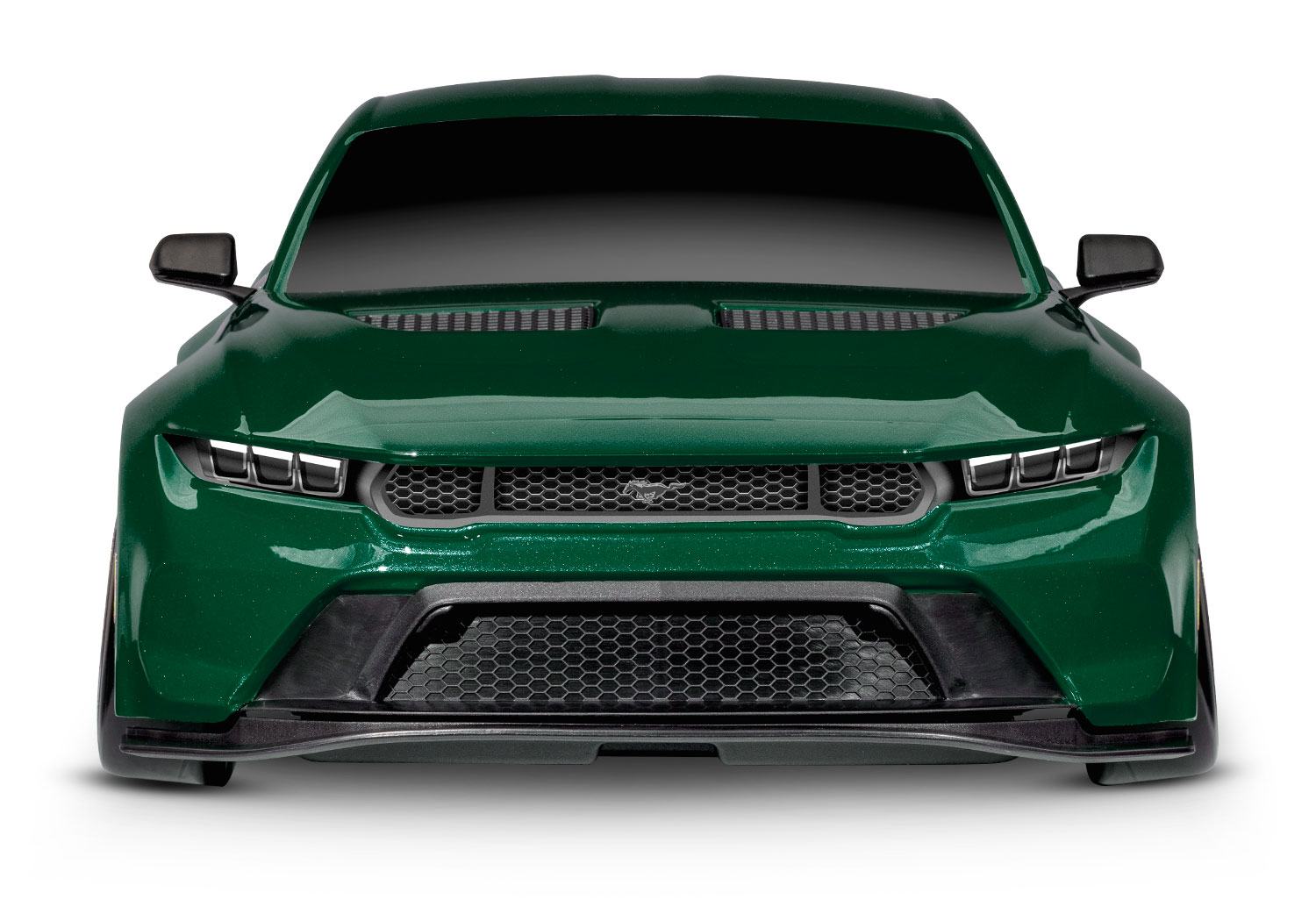 Traxxas 4-TEC Ford Mustang grün 1/10 Drift RTR Brushed ohne Akku und Ladegerät 105237-4-GRN - Abbildung 3