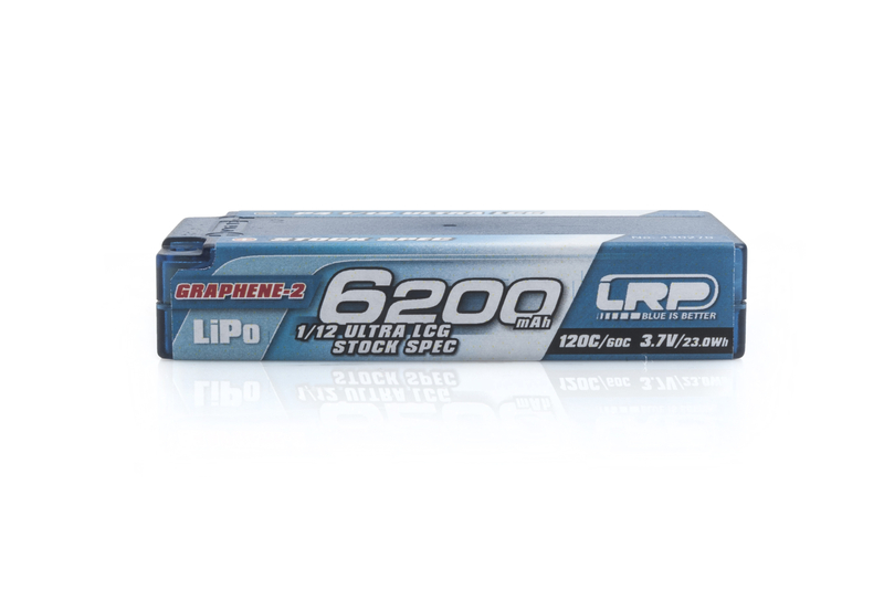 LRP P4 1/12 Ultra LCG Stock Spec GRAPHENE-2 6200mAh Hardcase Akku - 3.7V LiPo - 120C/60C 430270 - Abbildung 2