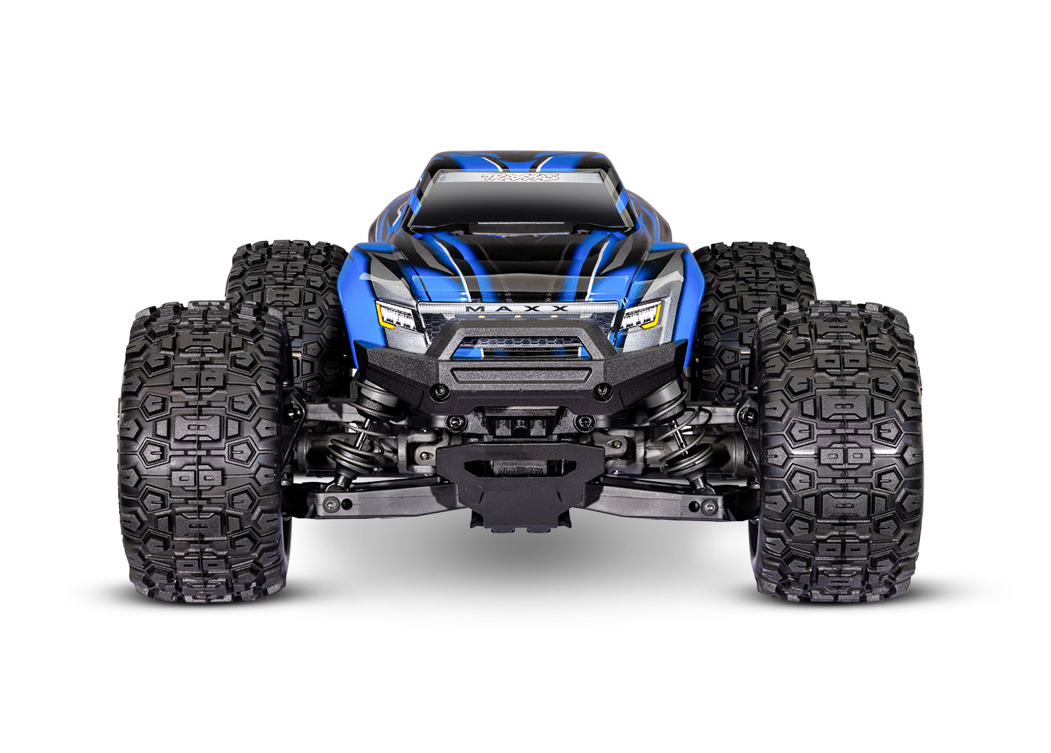 Traxxas MINI-MAXX 4WD BL-2S Brushless Blau, HD-Teile, mit Akku/Lader 107154-1 - Abbildung 3