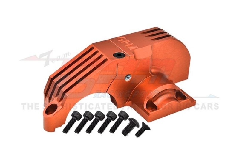 GPM Aluminium Hauptzahnradabdeckung orange TRX Maxx, Maxx Slash TXMS038GCNOR
