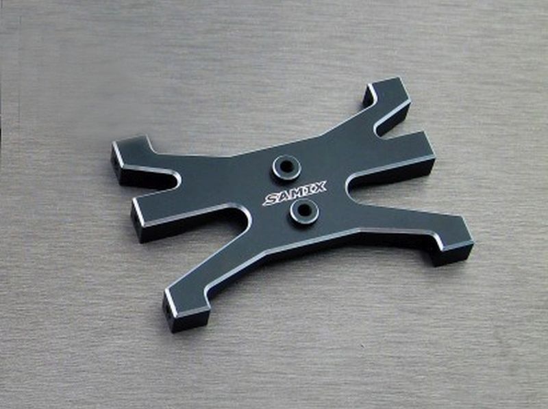 SAMIX Aluminium Chassisverstrebung hinten schwarz für TRX TRX4 & 6 TRX4-6027