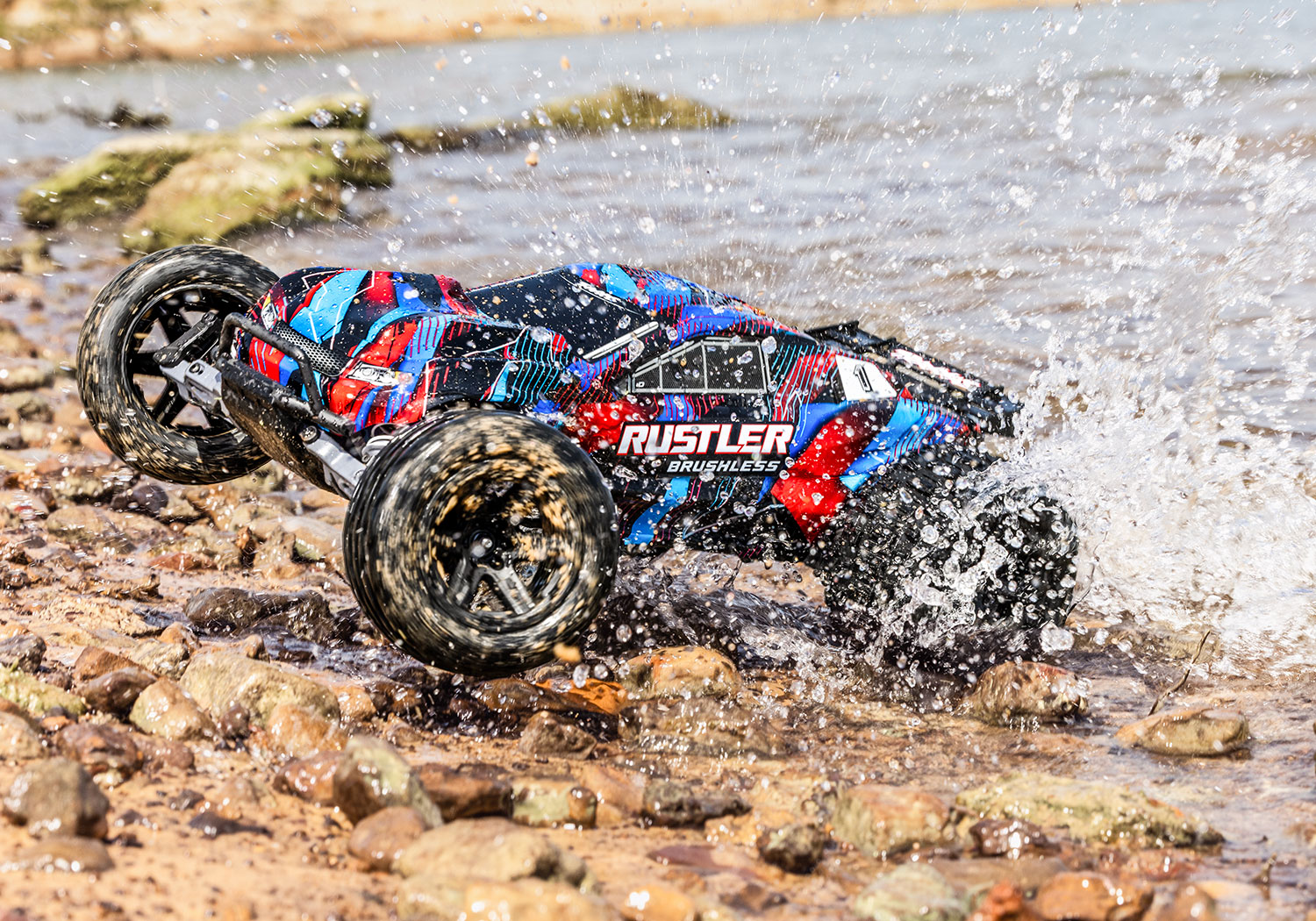 Traxxas Rustler 2WD VX3 Brushless Stadium Truck 1/10 Gelb 37454-4 - Abbildung 11