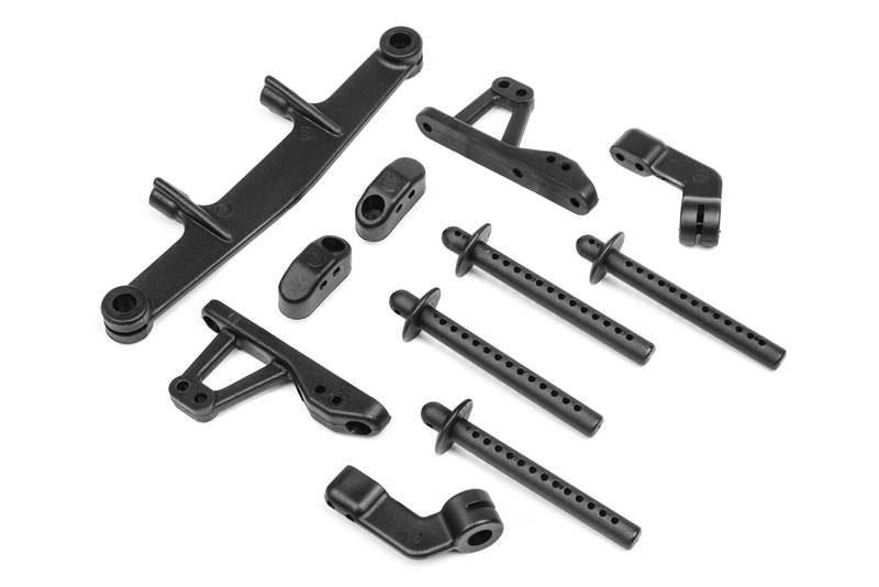 HPI Karo-Halter/Sturz-Stangen Set (vorne/hinten/Jumpshot) 115302 - Abbildung 1