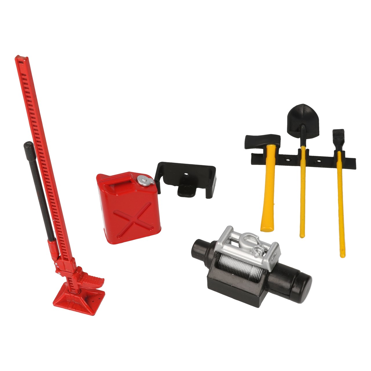 Robitronic Werkzeug Set mit Halterung Dekor Rot R21010R