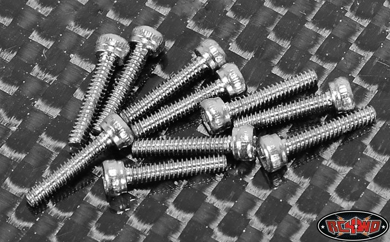RC4WD Socket Head Cap Screws M1.6 x 8mm (10) Z-S0751