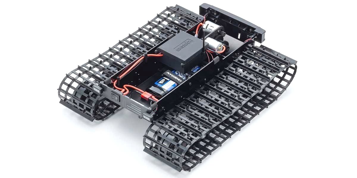 Kyosho Trail King Gelb T1 1:12 ReadySet EP Raupenfahrzeug (KT431S) 34903 - Abbildung 5